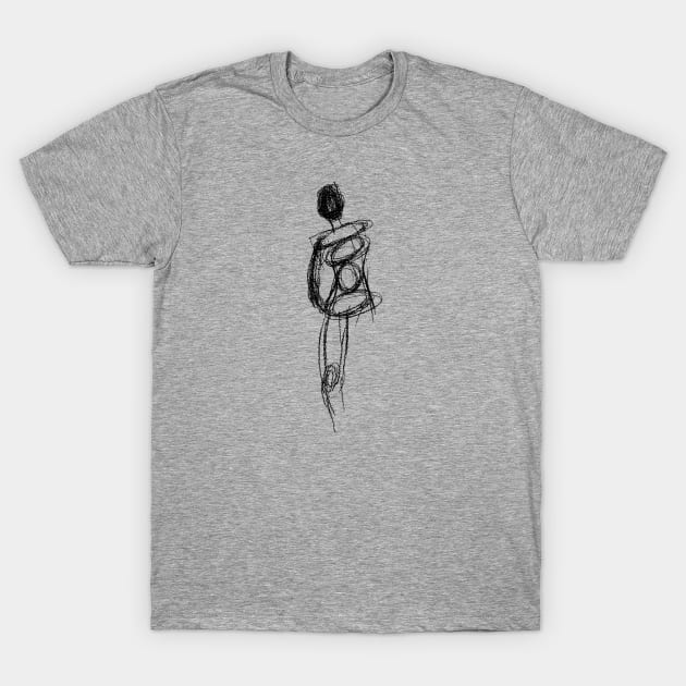 Body Sketch T-Shirt by Stacey Leigh